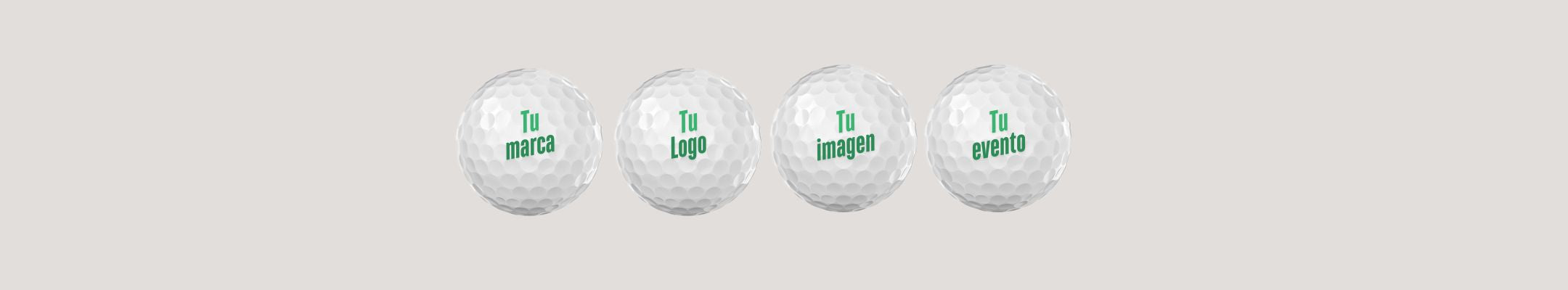 Bolas de Golf Personalizadas en WESPORTED