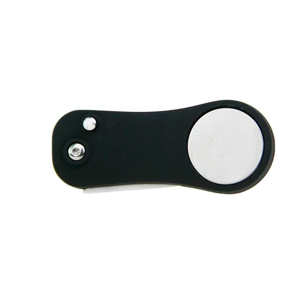 Arreglapiques automático de ABS personalizado - Resistente y funcional para eventos de golf.