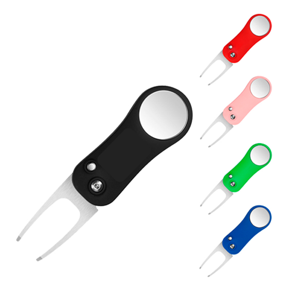 Arreglapiques automático de Golf en ABS personalizado - Resistente y funcional para eventos de golf.