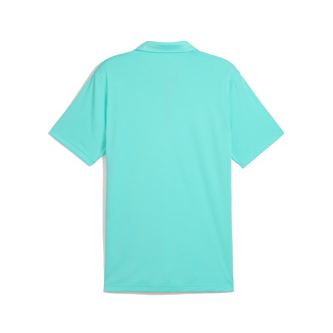 Polo Puma Pure 2.0 para hombre personalizado en color Glaciar reves