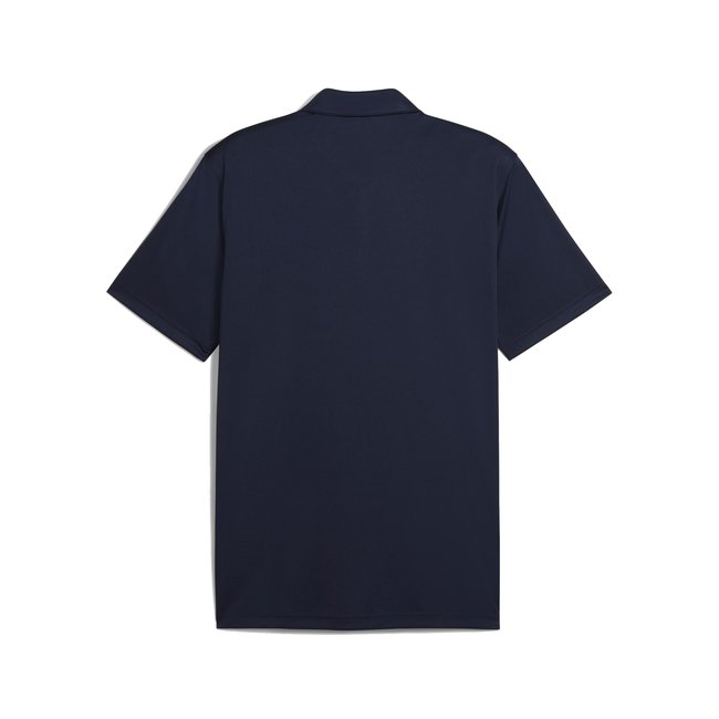 Polo Puma Pure 2.0 para hombre personalizado en color navy