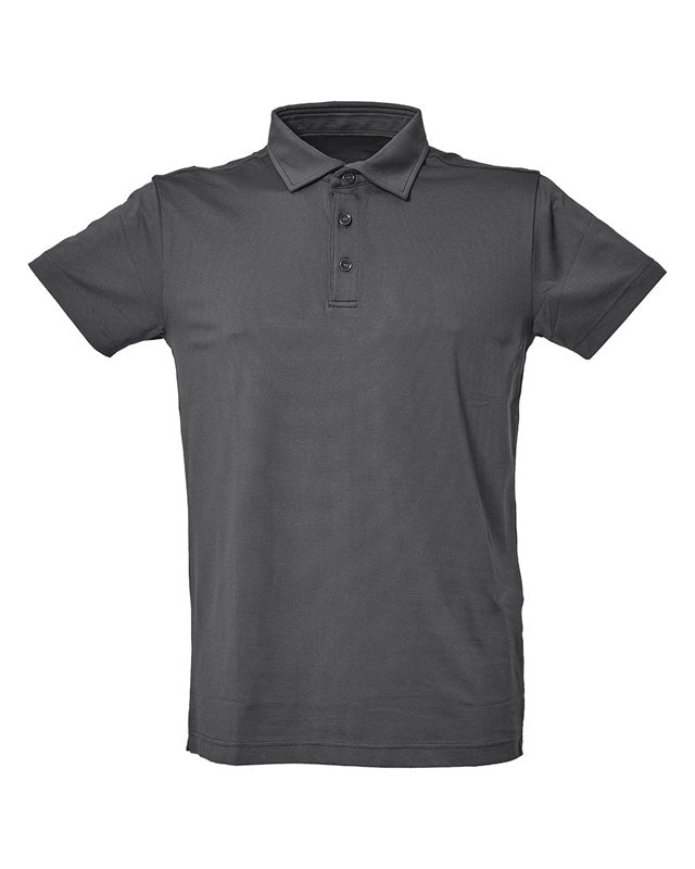 Polo WE GOLF antracita personalizado con logo dtf