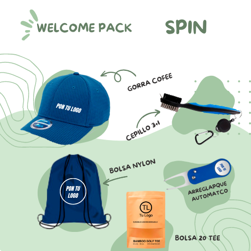 Welcome Pack Golf SPIN WESPORTED