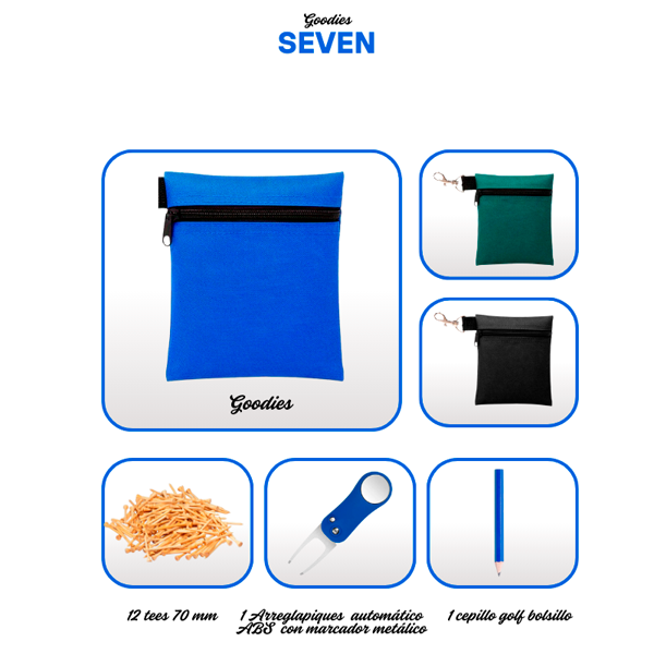 Elegante bolsa de golf modelo siete personalizada, un símbolo de distinción para su marca en el campo