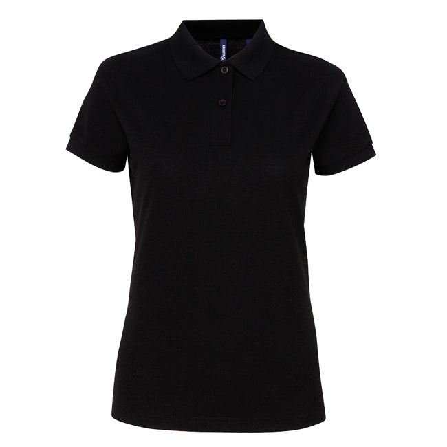 Polo de mujer en polycotton personalizado con logotipo para torneos y eventos de golf