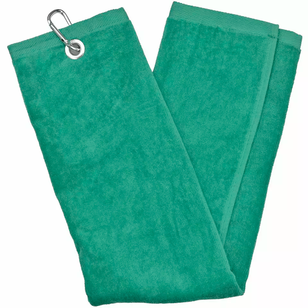 Toallas de golf premium personalizadas con logo para eventos y campeonatos de golf