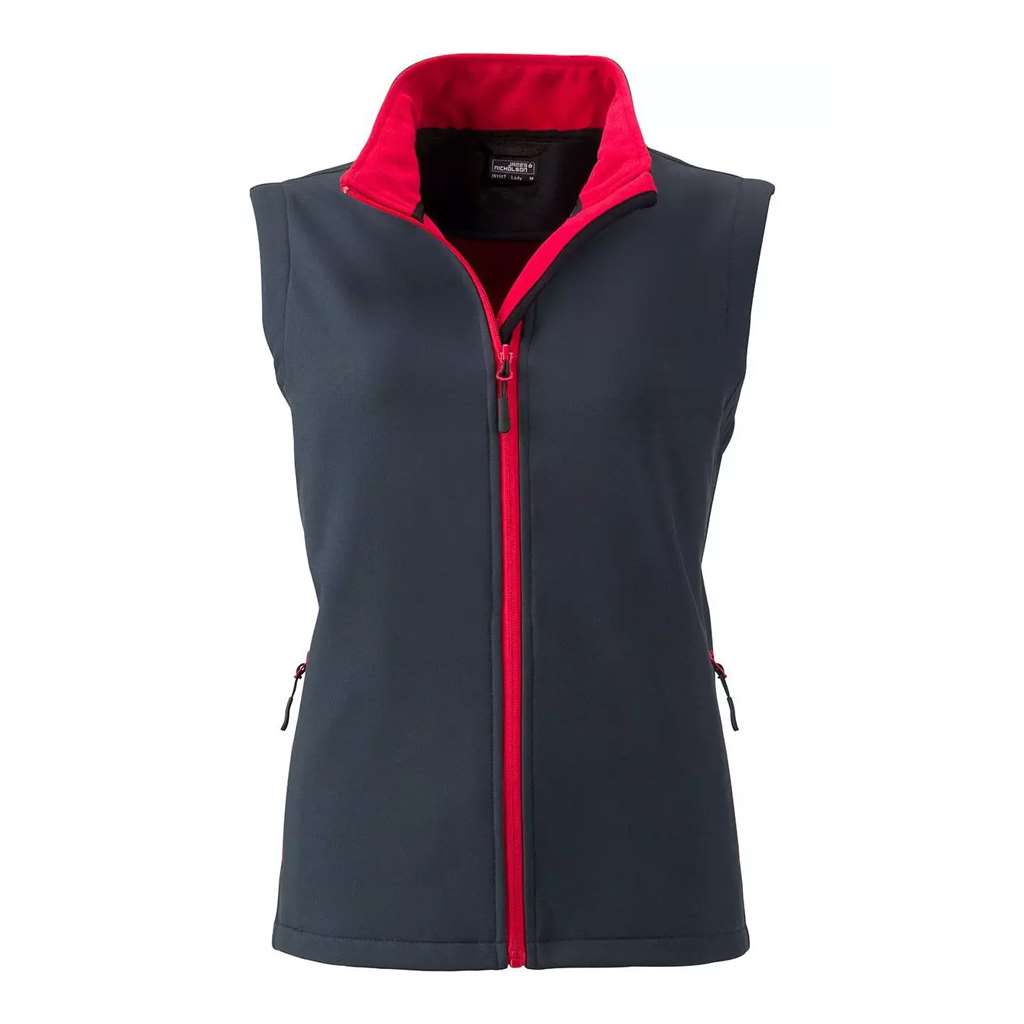 Chaleco Softshell Personalizado para Mujer_grey