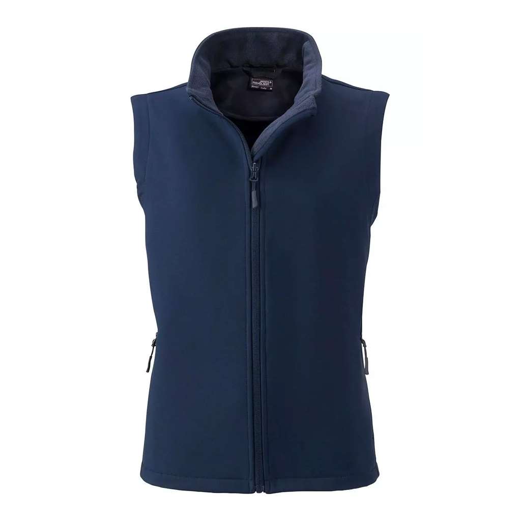 Chaleco Softshell Personalizado para Mujer_navy