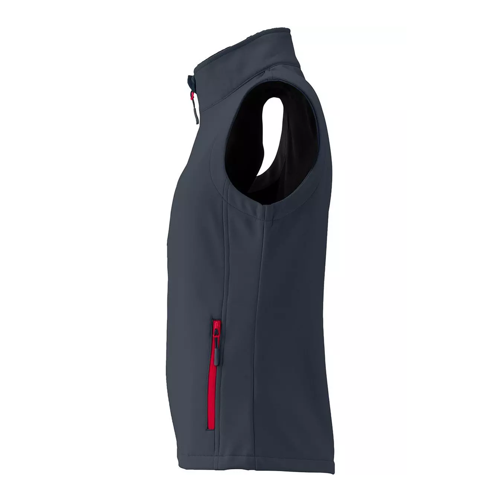 Chaleco Softshell Personalizado para Mujer_grey izquierdo