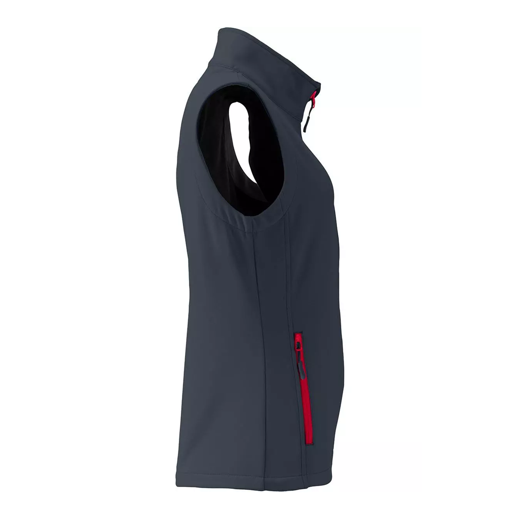 Chaleco Softshell Personalizado para Mujer_grey derecho