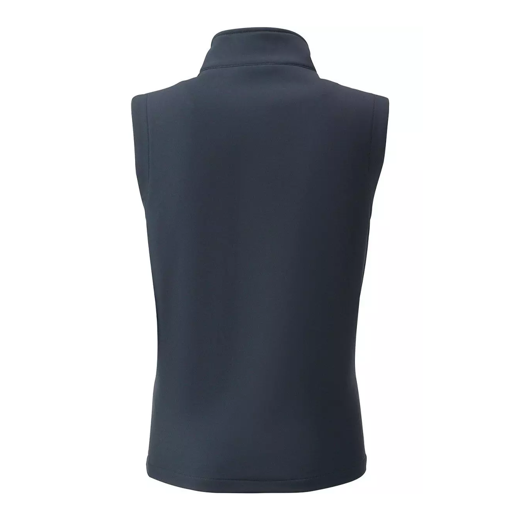 Chaleco Softshell Personalizado para Mujer_grey trasero