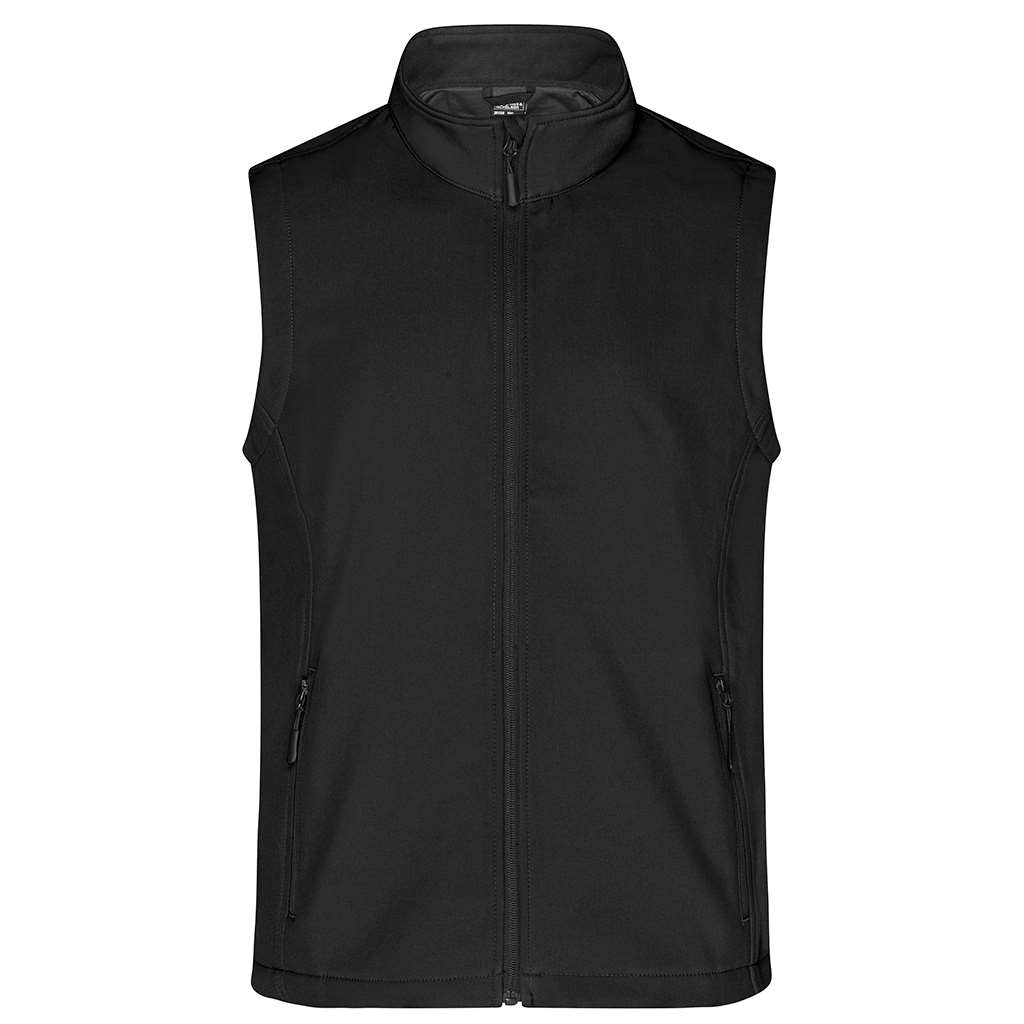 Chaleco Softshell Personalizado para Hombre_black