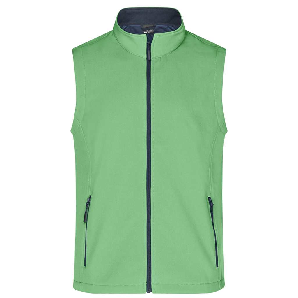 Chaleco Softshell Personalizado para Hombre_green