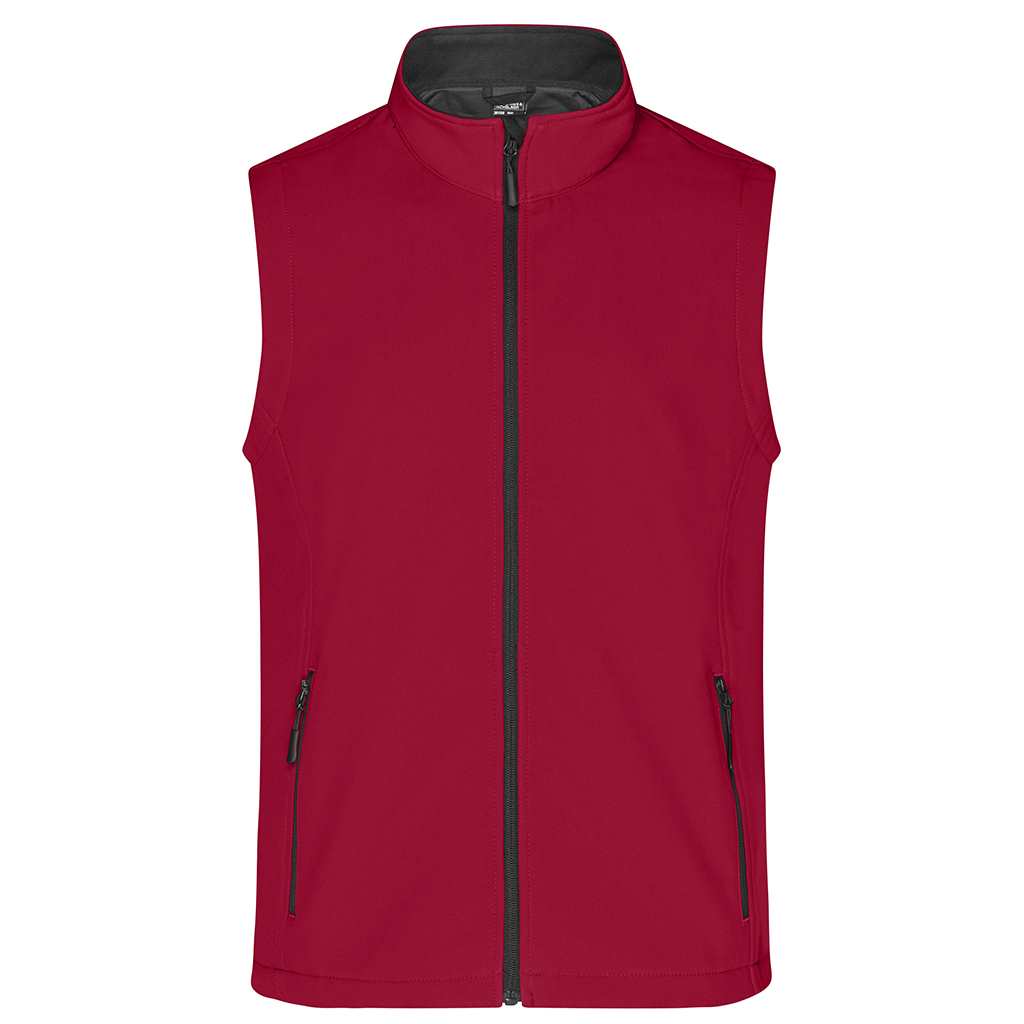 Chaleco Softshell Personalizado para Hombre_red