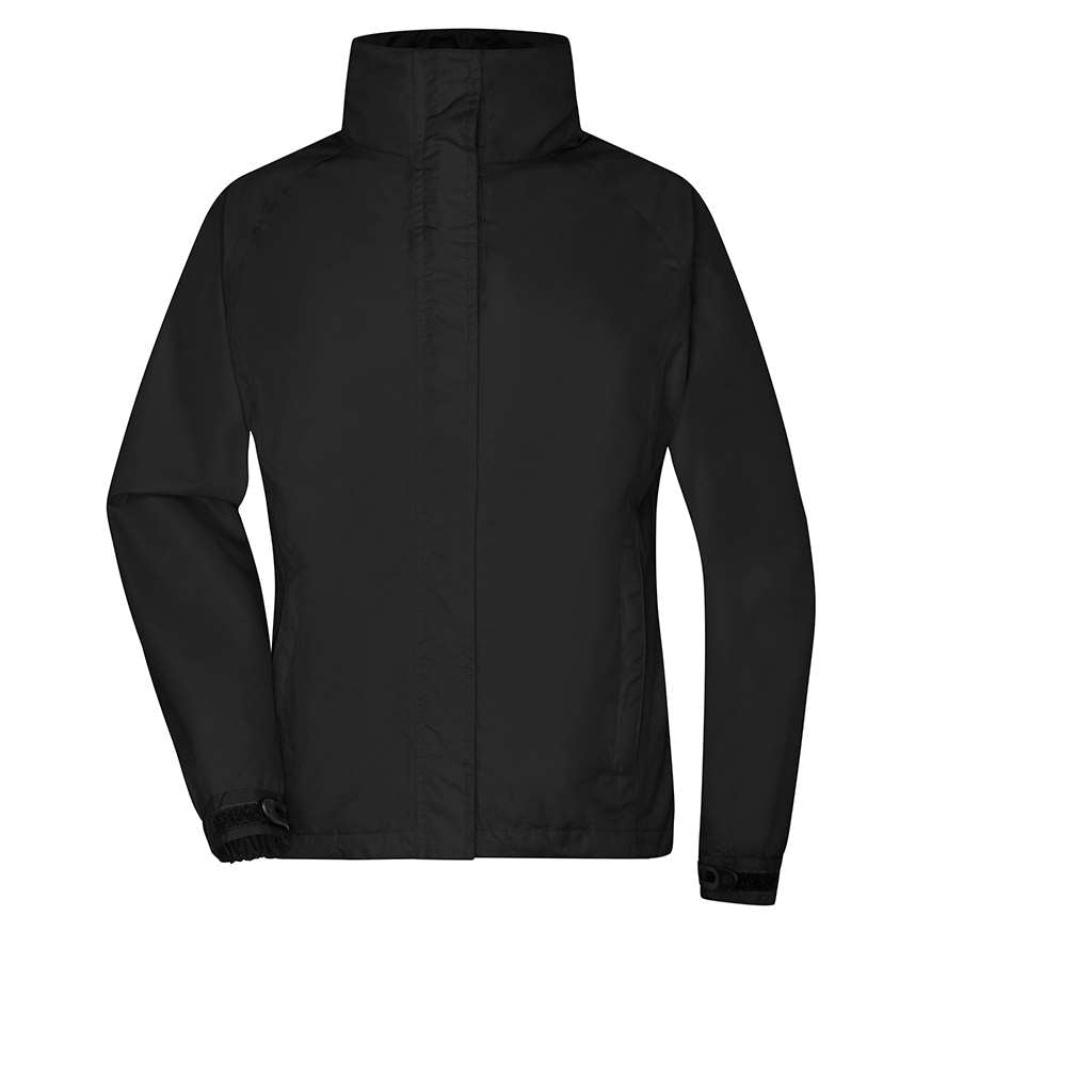 Chaqueta de lluvia mujer_negro