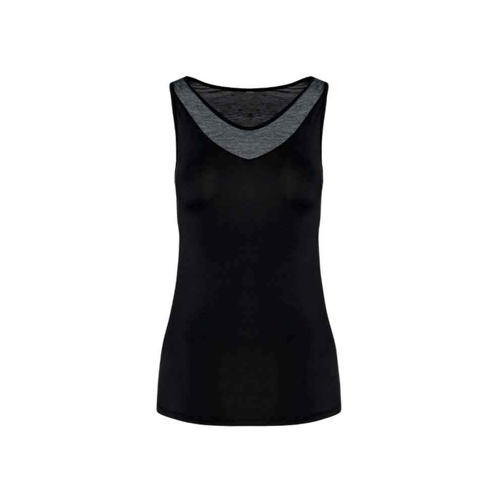 Camiseta pádel sin mangas bicolor mujer WE SPORTED