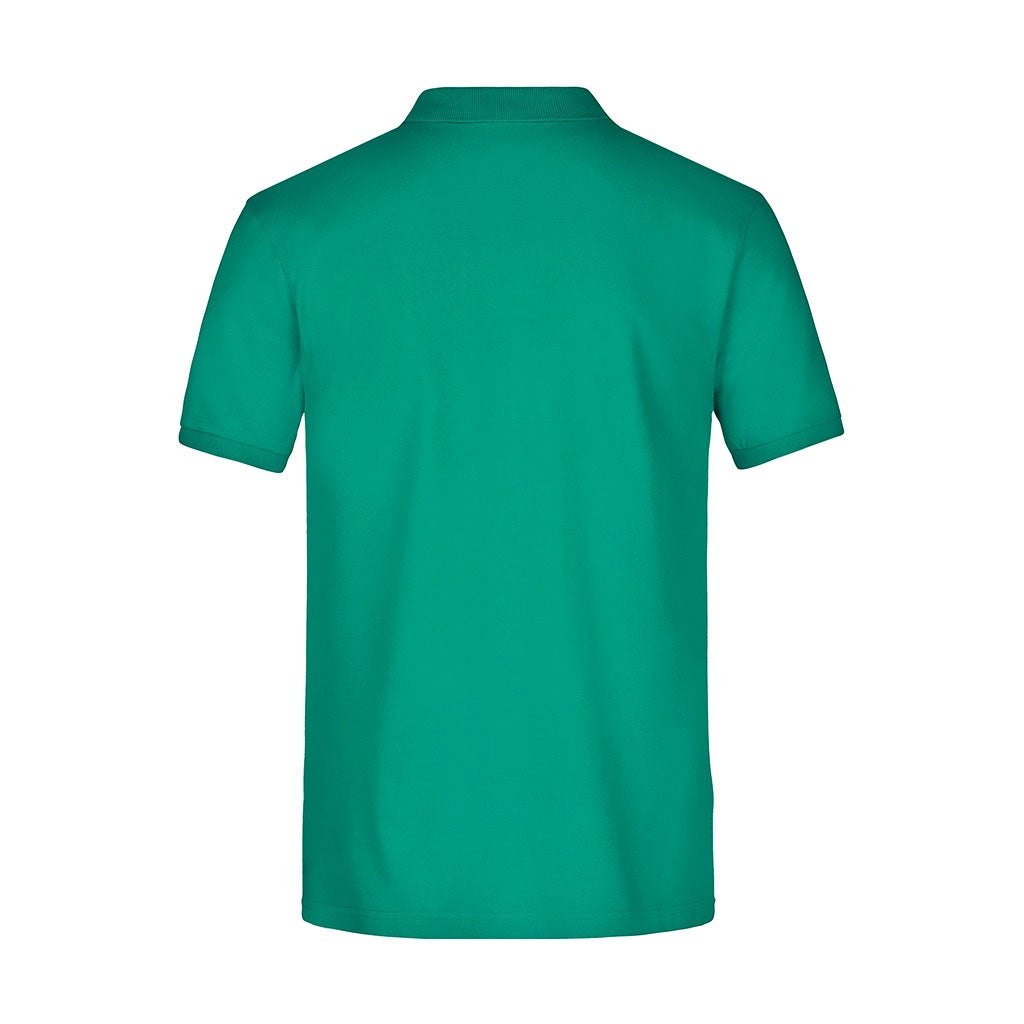 Polo de hombre en algodón Pima personalizado con logotipo para torneos y eventos corporativos