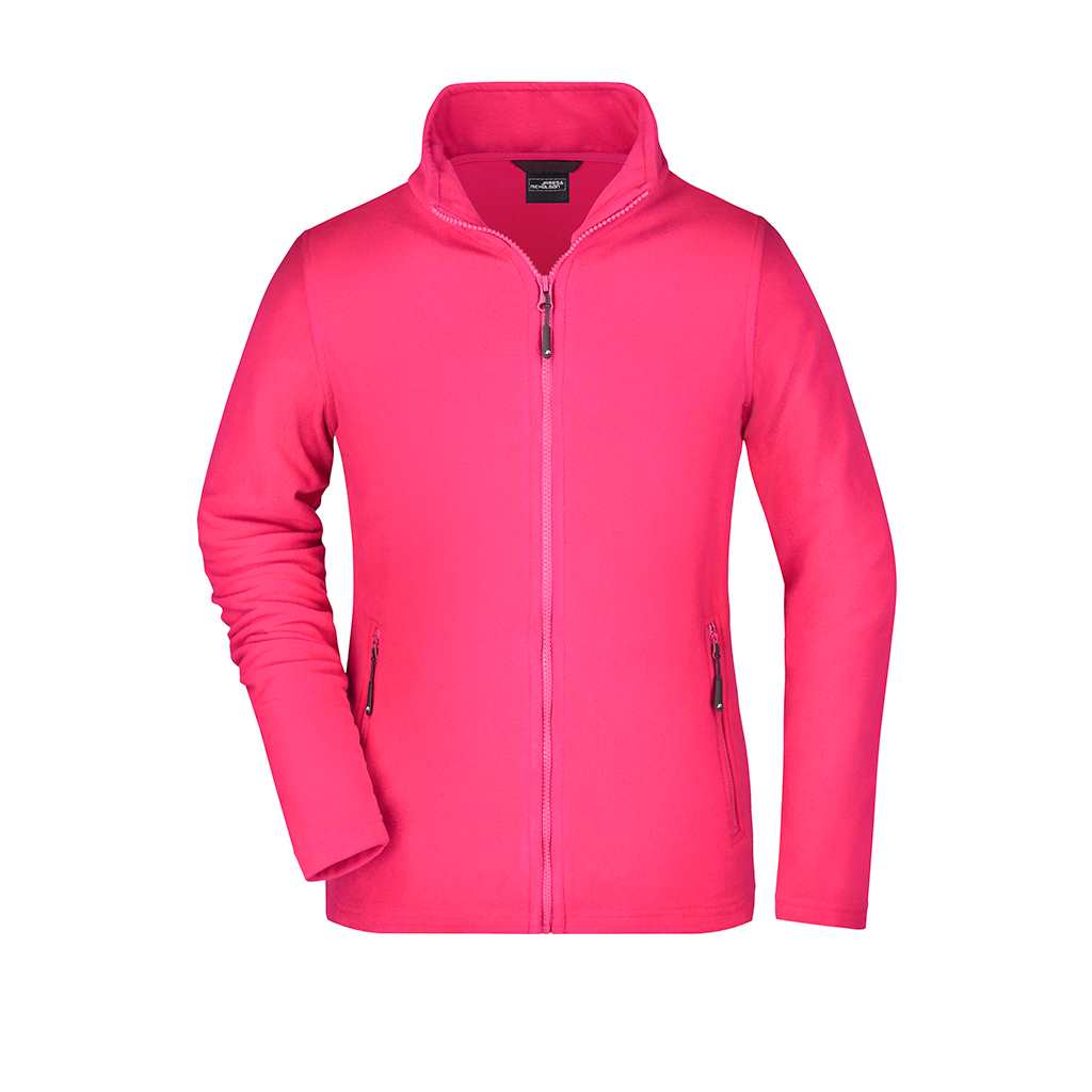 Chaqueta de golf Softshell Basic Fleece Lady personalizable con logo_rosa