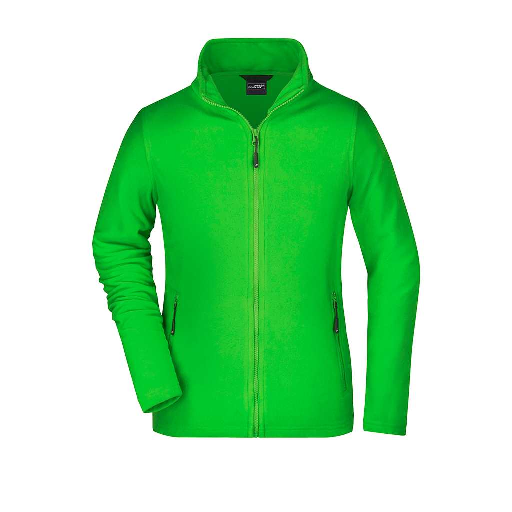 Chaqueta de golf Softshell Basic Fleece Lady personalizable con logo_verde