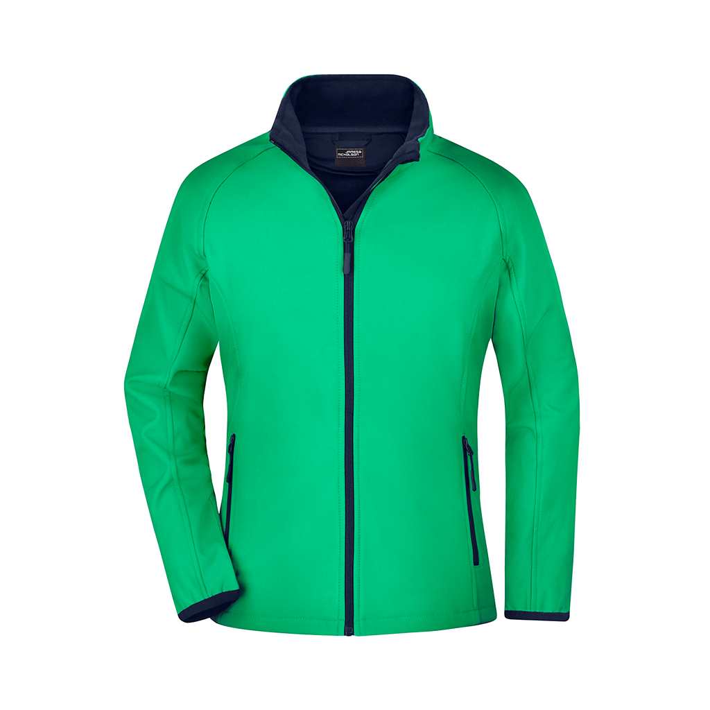 Chaqueta Softshell de Mujer_verde