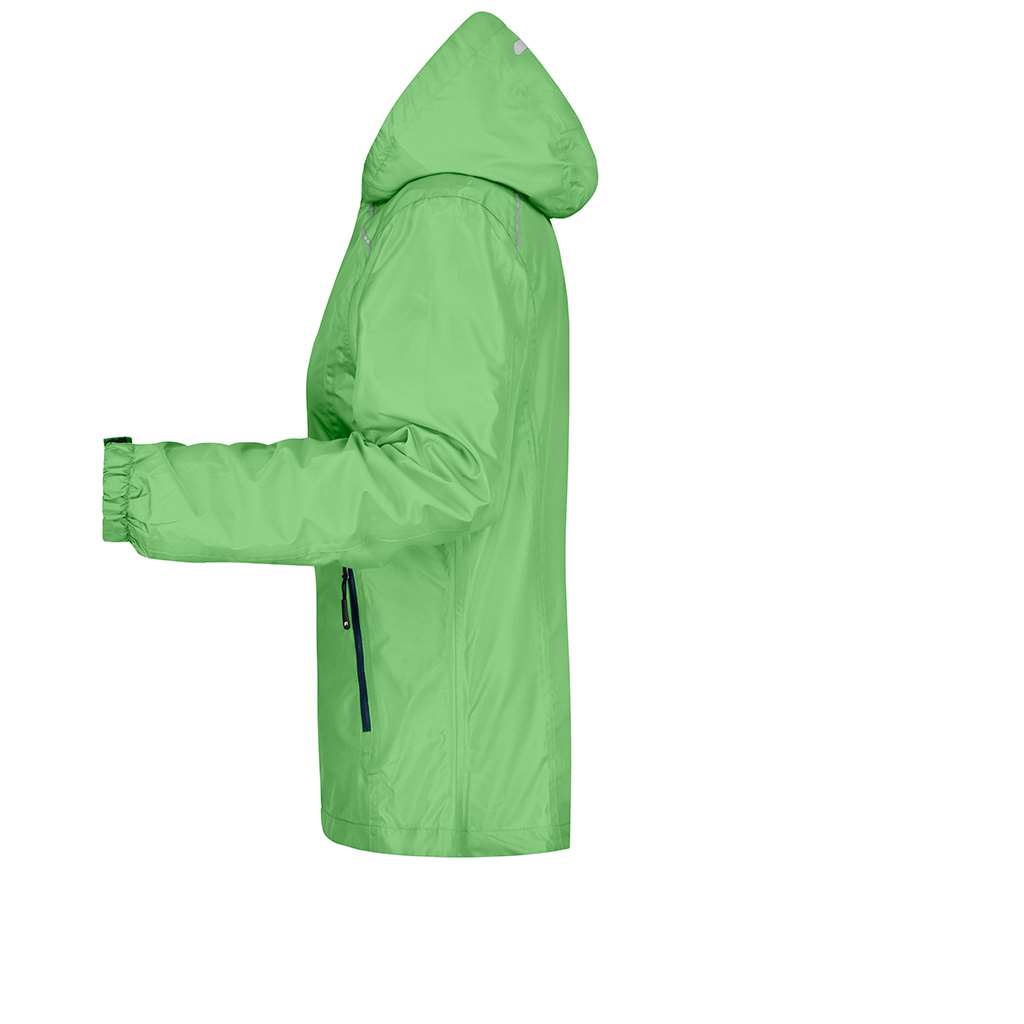 Chaqueta de lluvia mujer_verde