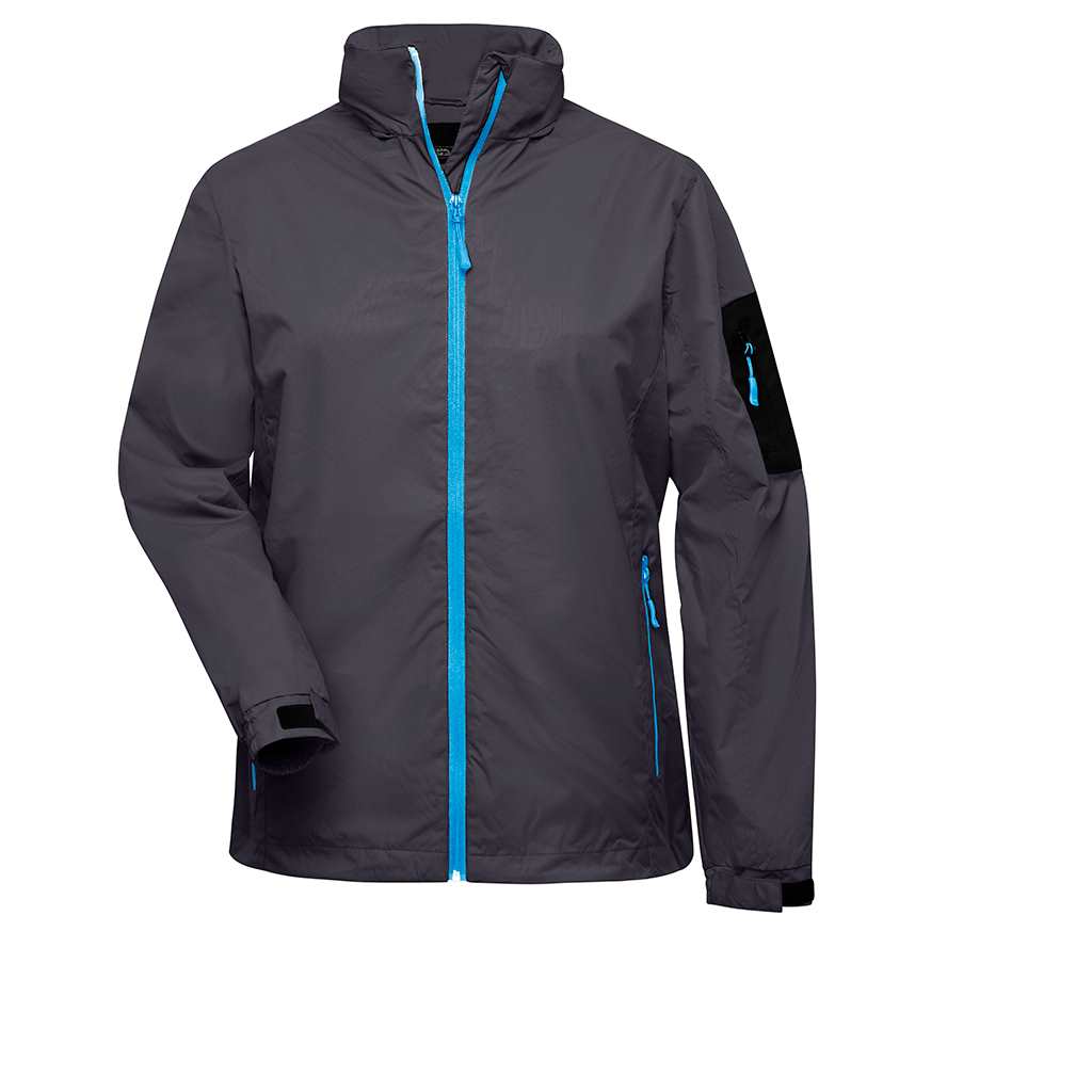 Chaqueta Cortavientos de mujer_carbon