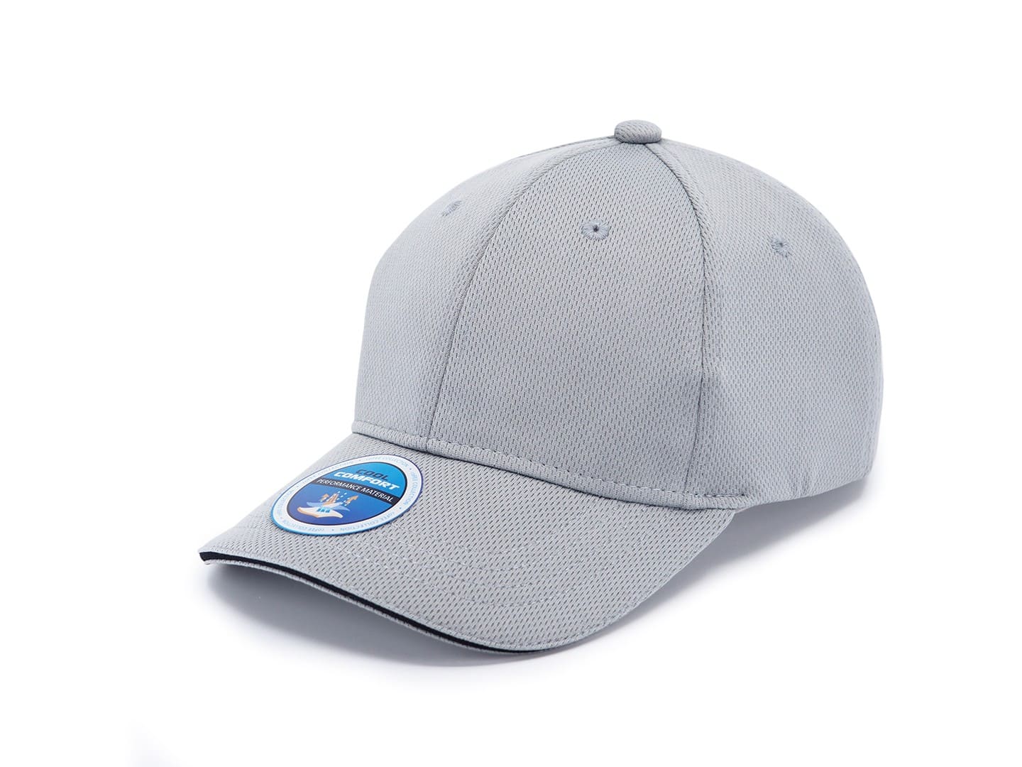 Gorra de golf personalizada Wesported Cool Comfort blanca con logo bordado