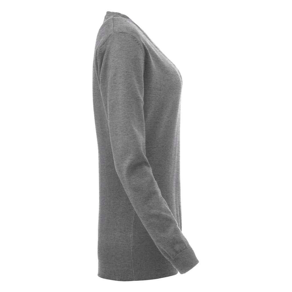 Jersey de Golf para Mujer Personalizable_gris derecho