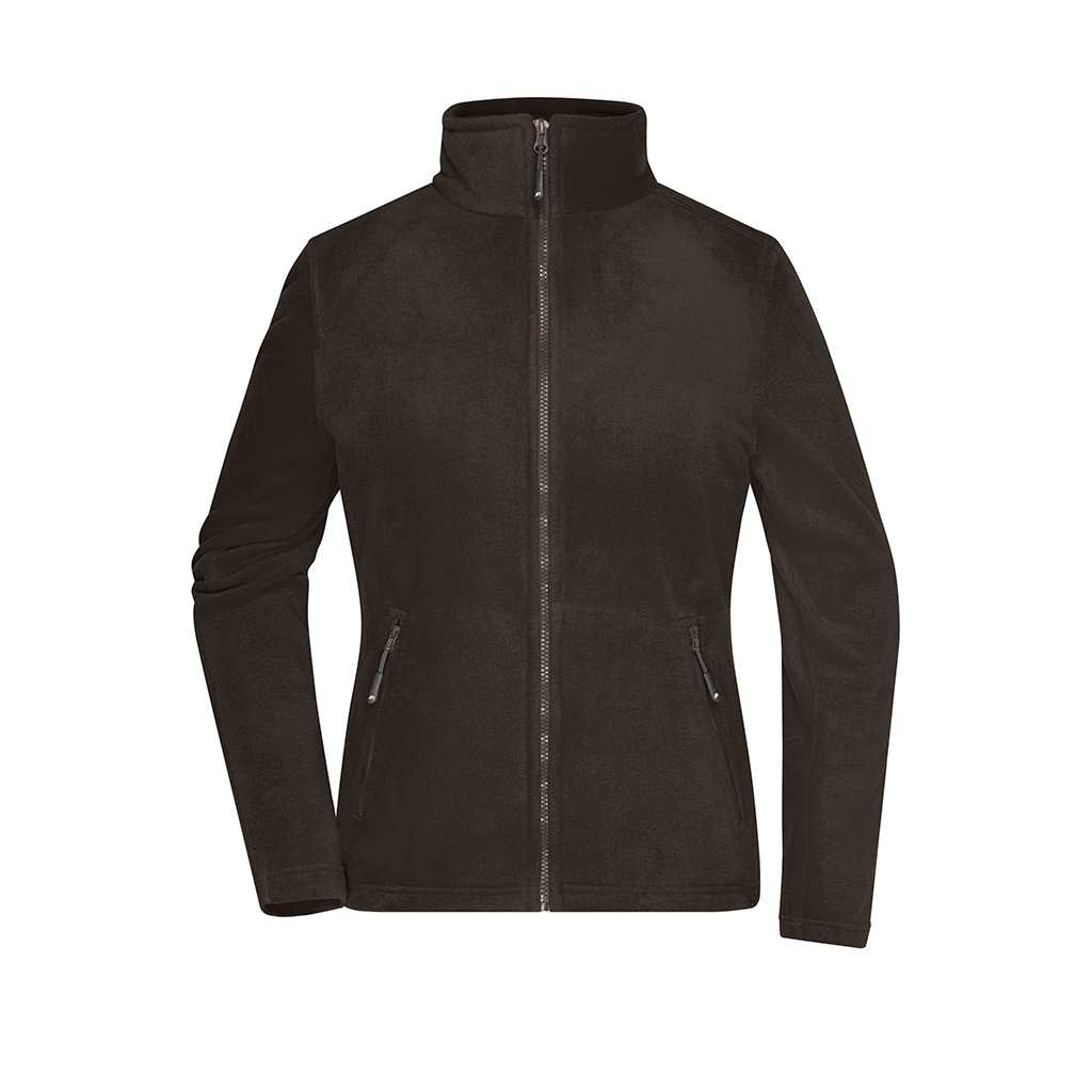 Chaqueta Softshell Fleece Mujer_ gris oscuro