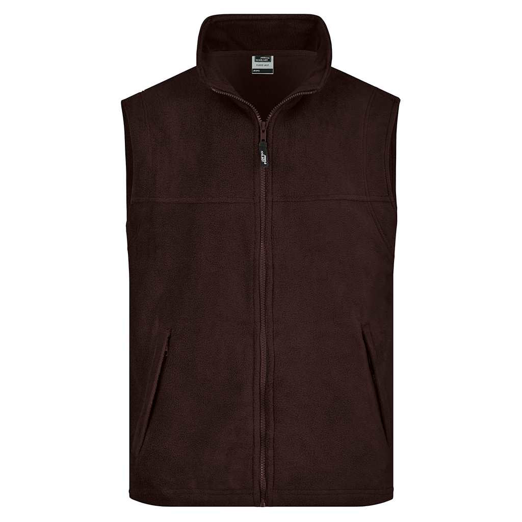 Chaleco Softshell Fleece de hombre_marron