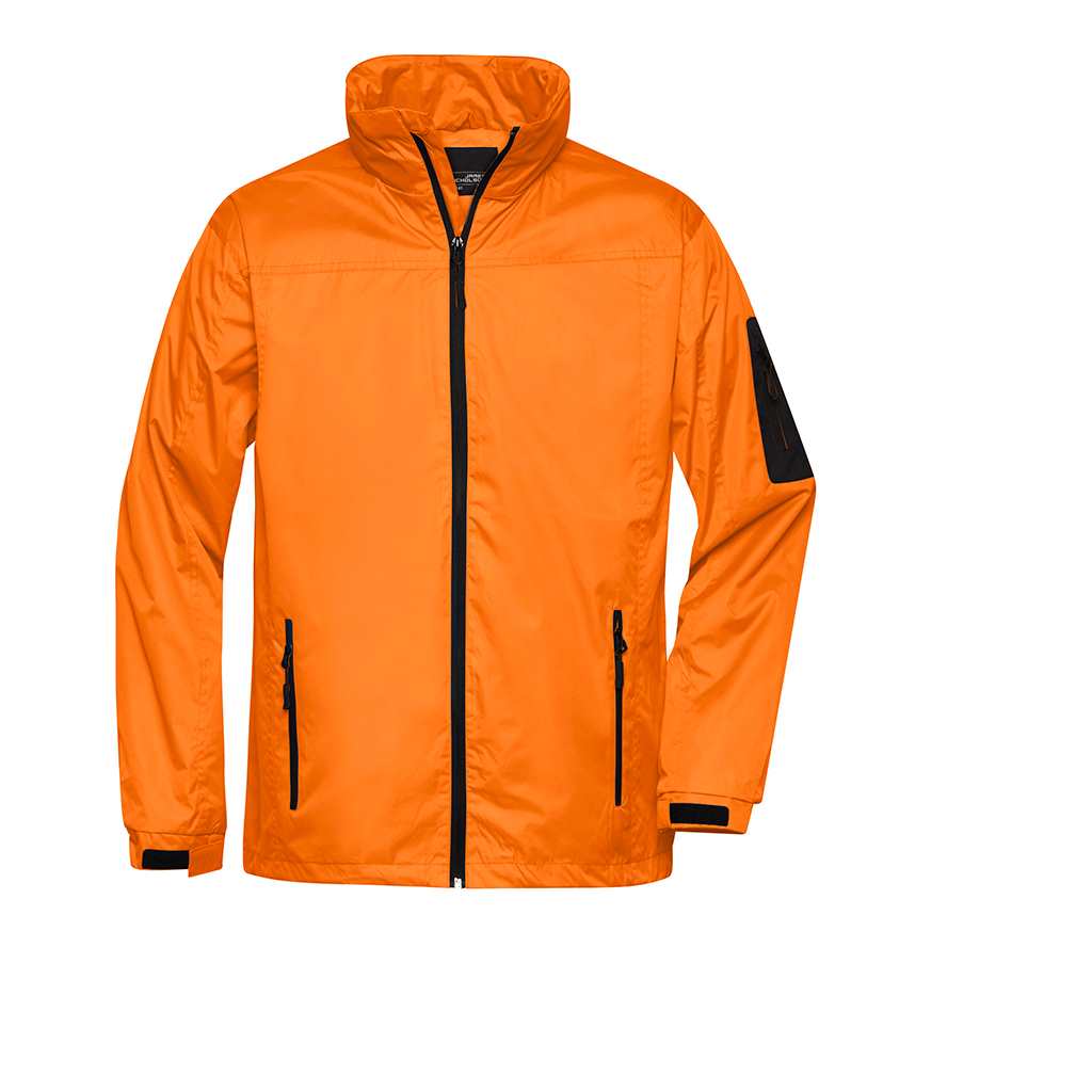 Chaqueta Cortavientos para uso deportivo_naranja