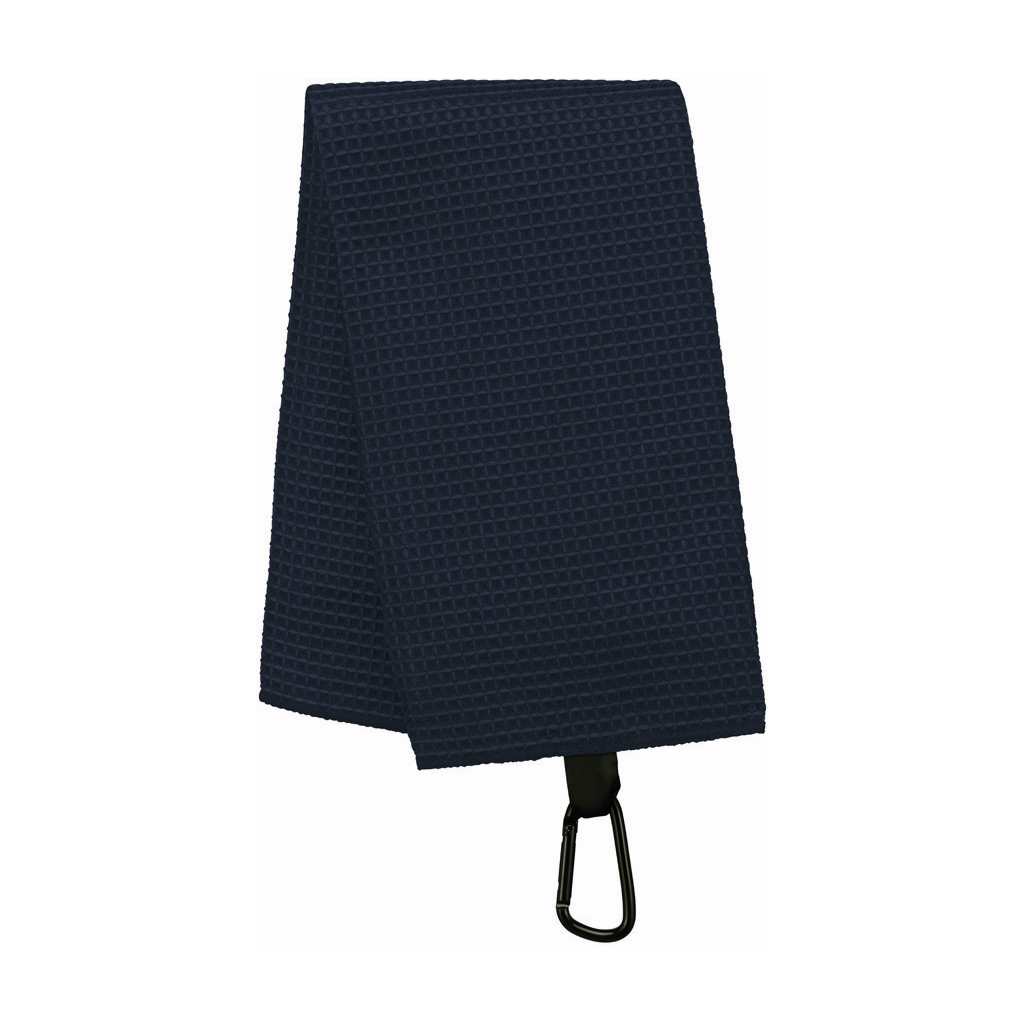 Toalla de Golf de Microfibra Personalizable con Logo navy WE SPORTED