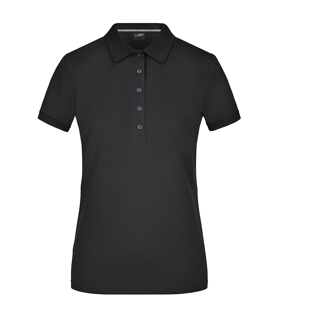 Polo de mujer en algodón Pima personalizado con logotipo para torneos y eventos corporativos