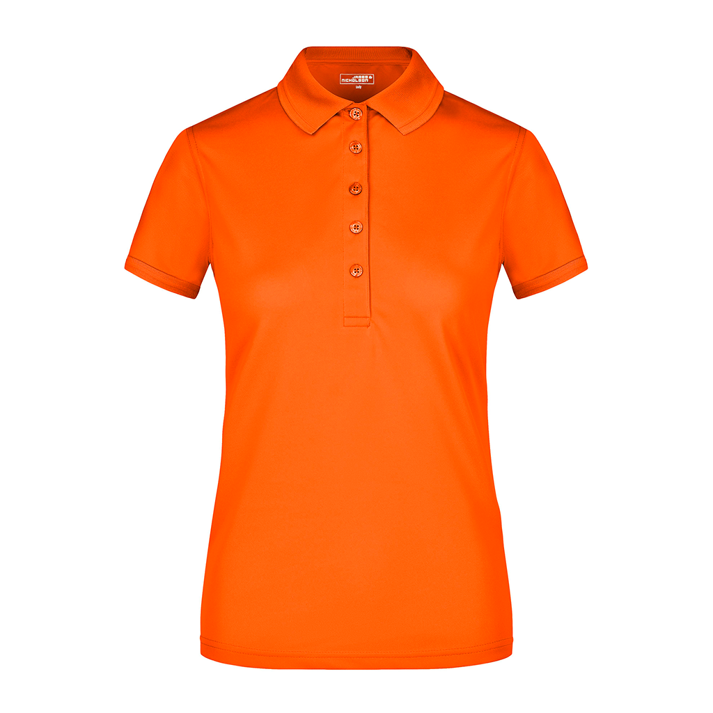 Polo de golf Performance para mujer personalizado con logotipo para torneos y eventos