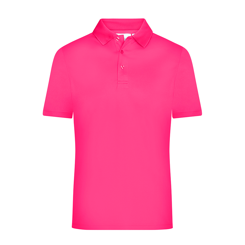 Polo de golf técnico para hombre Active_rosa