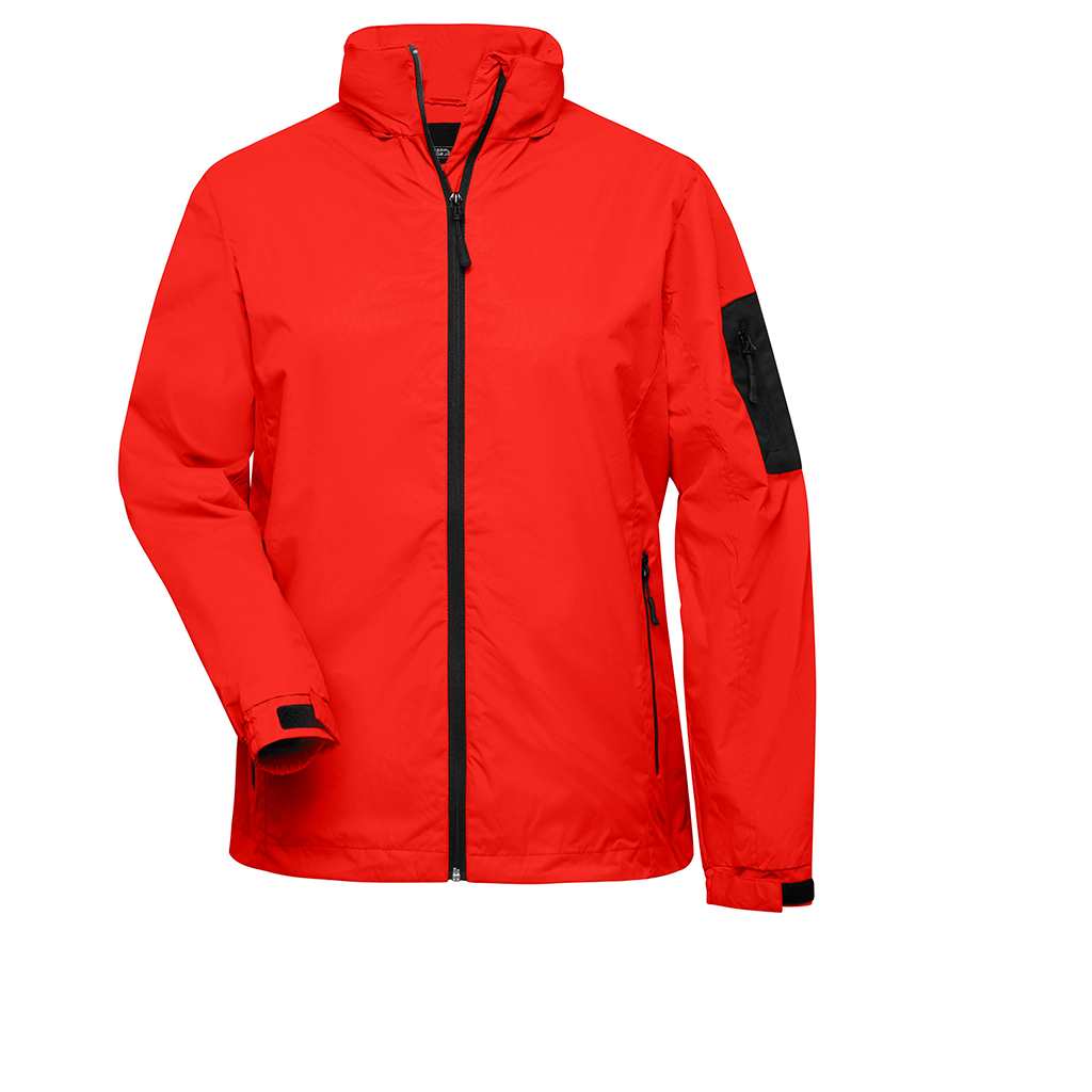 Chaqueta Cortavientos de mujer_rojoo