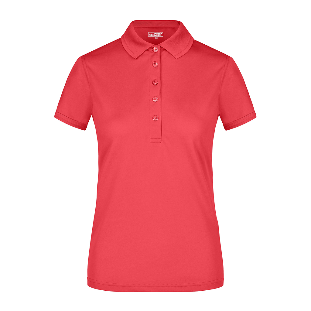 Polo Técnico de golf para mujer Active_rosa