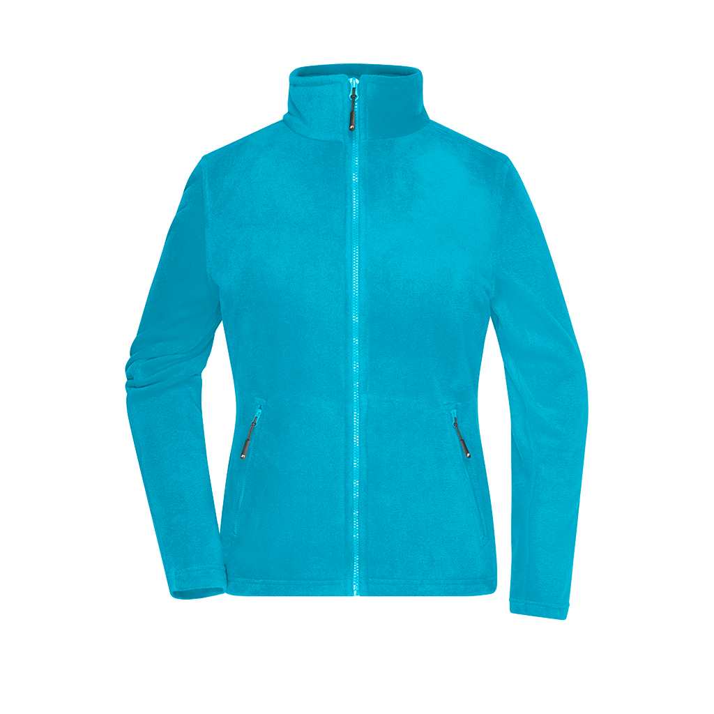 Chaqueta Softshell Fleece Mujer_turquesa