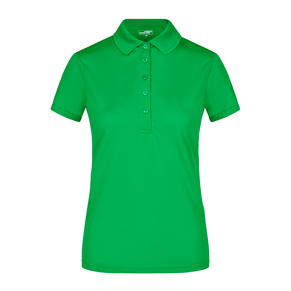 Polo Técnico de golf para mujer Active_verde