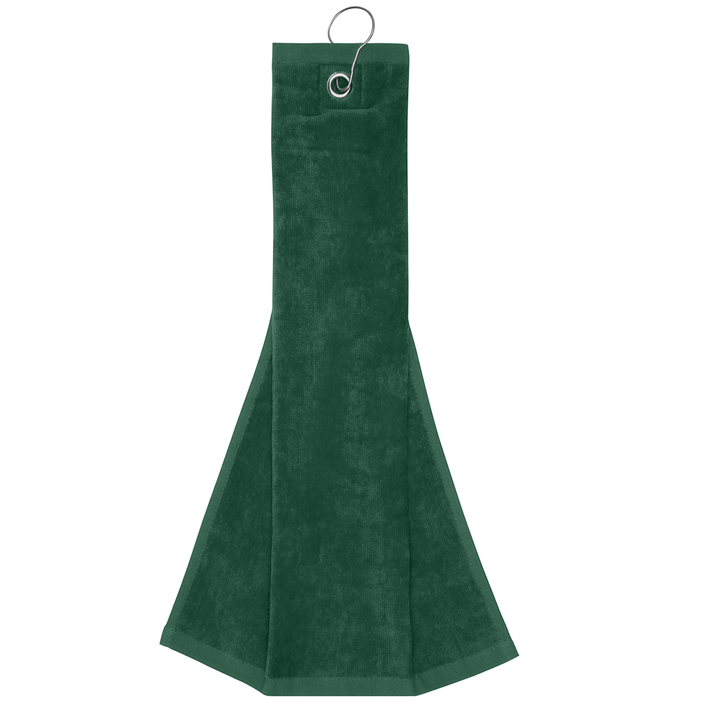 Toalla de Golf Personalizada con Logo verde oscuro WE SPORTED