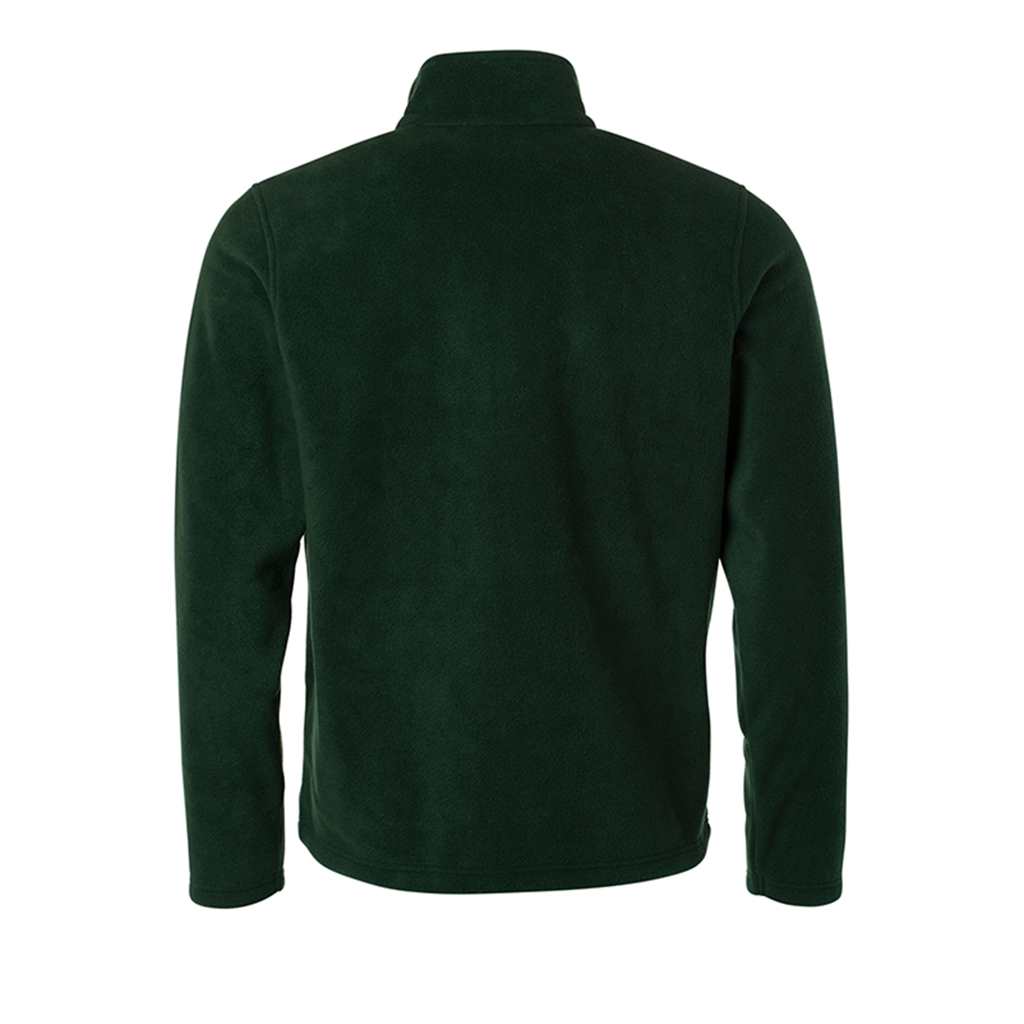Chaqueta Softshell Fleece Hombre_verde trasera