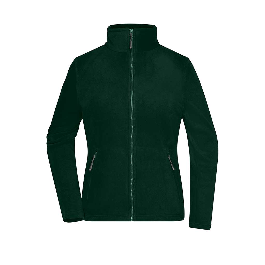 Chaqueta Softshell Fleece Mujer_verde oscuro