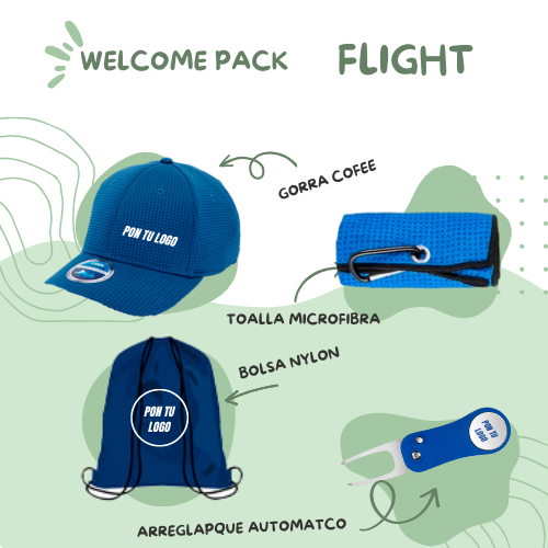 Welcome Pack Golf  FLIGHT WESPORTED