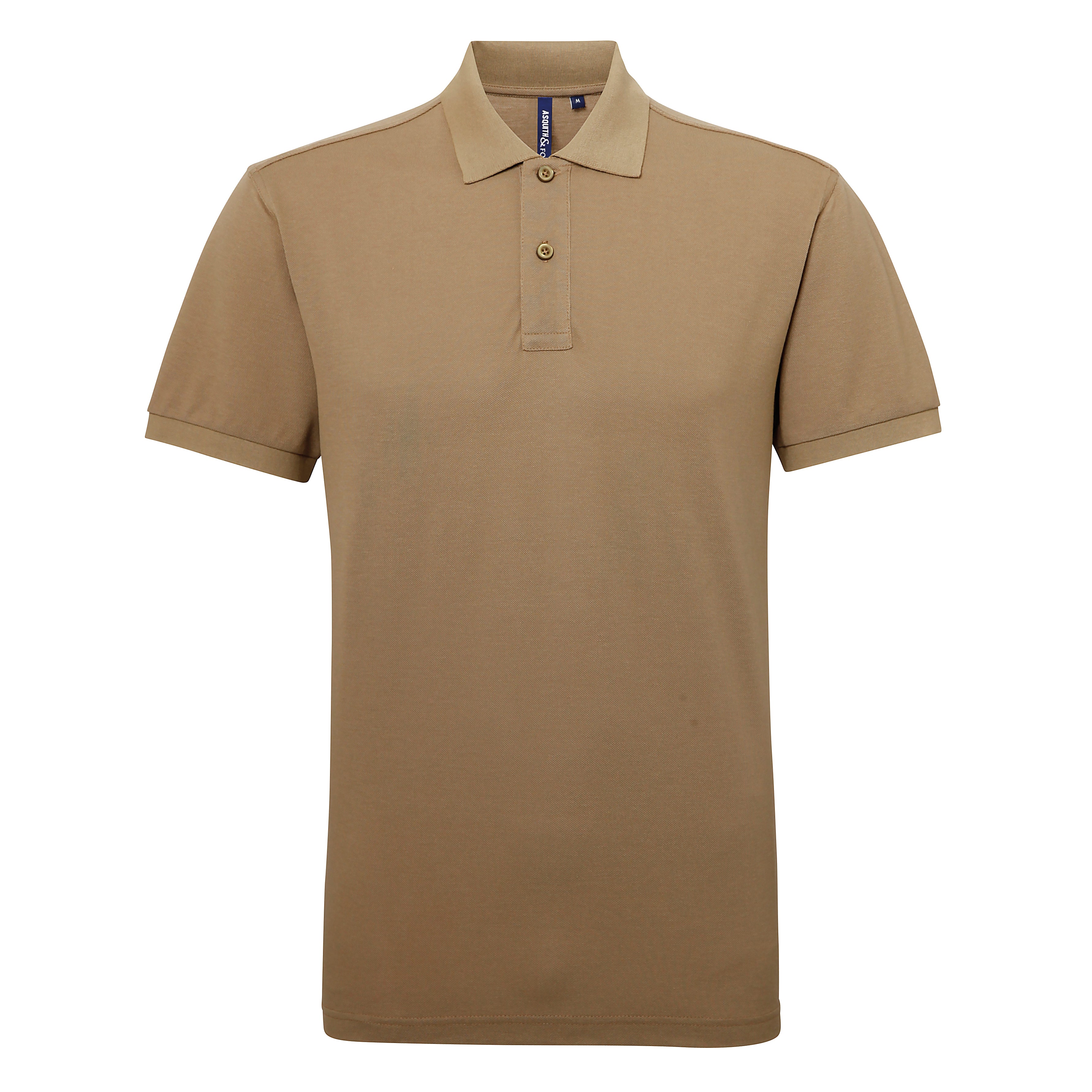 Polo Polycotton hombre_khaki 