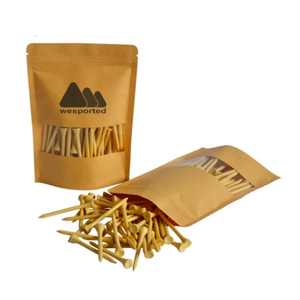 Bolsa Kraft Personalizada - Tees Madera