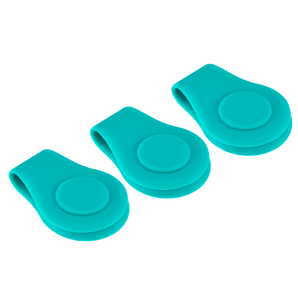 Clip marcador de silicona personalizado para golf