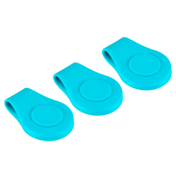 Clip marcador de silicona personalizado para golf