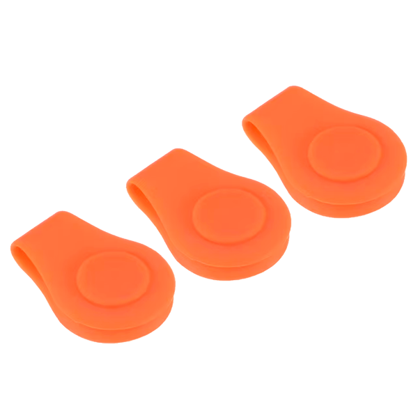 Clip marcador de silicona personalizado para golf
