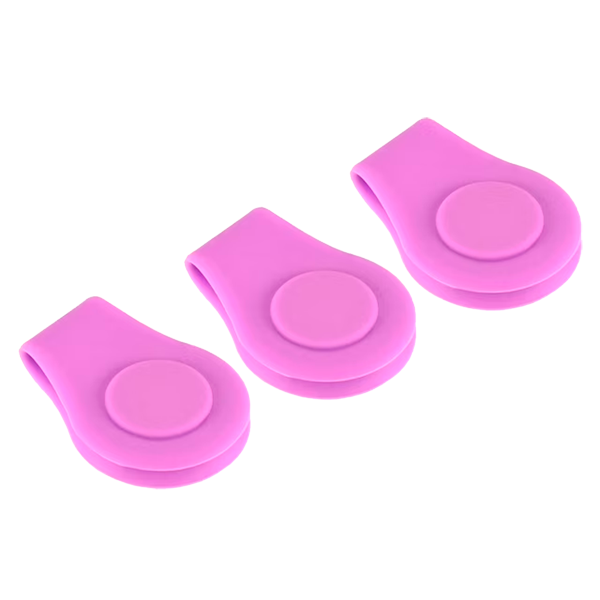 Clip marcador de silicona personalizado para golf