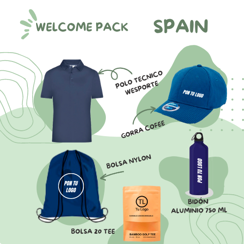 Welcome Pack Golf  SPAIN WESPORTED